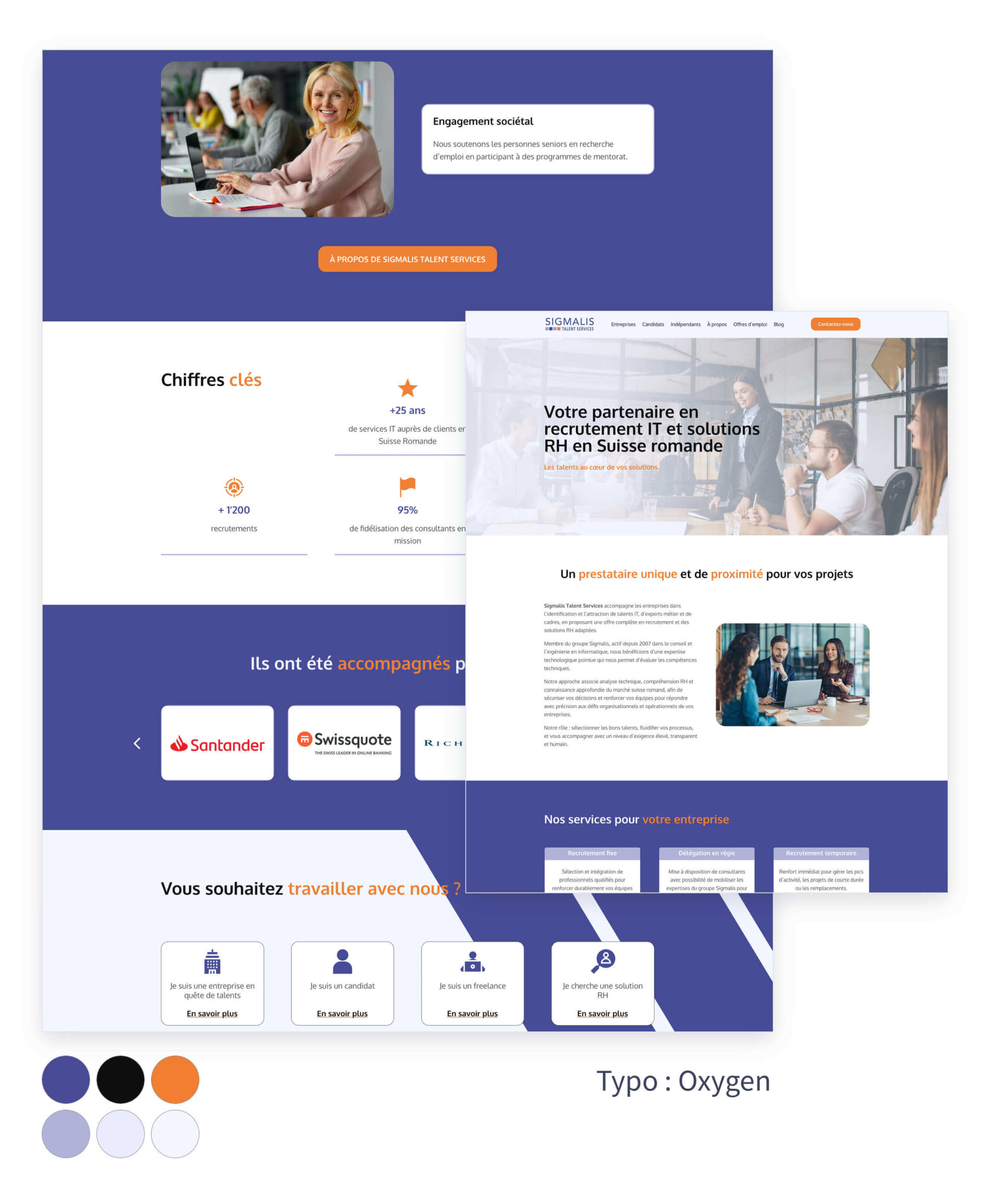 Création d'un site internet vitrine WordPress pour Horizontal Vertical