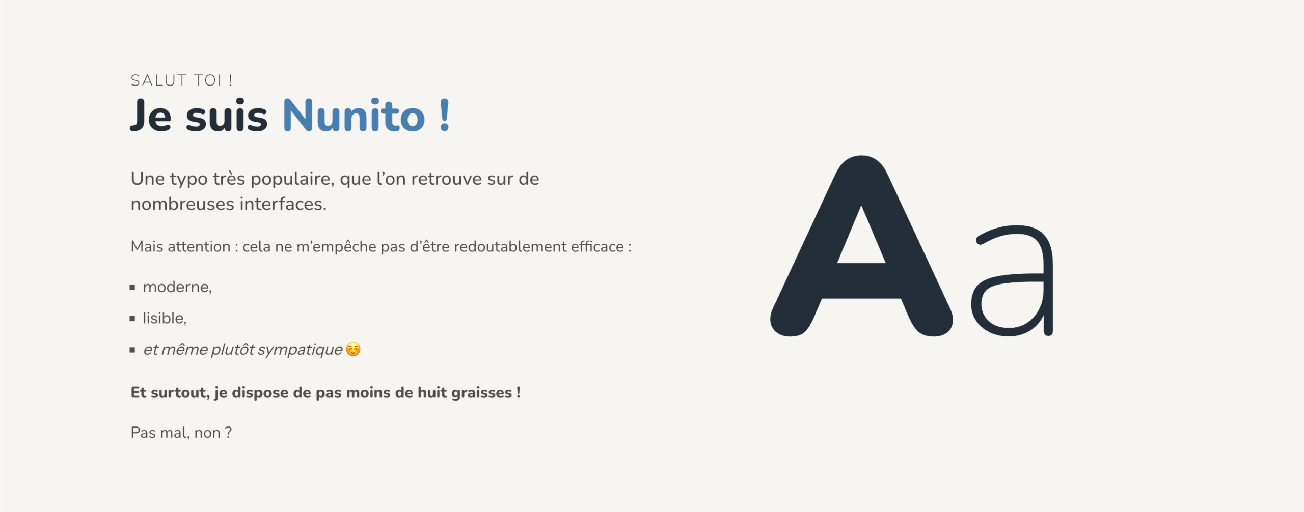 choix-typographie-webdesign Exemple montrant comment une seule famille typographique peut créer plusieurs niveaux de texte
