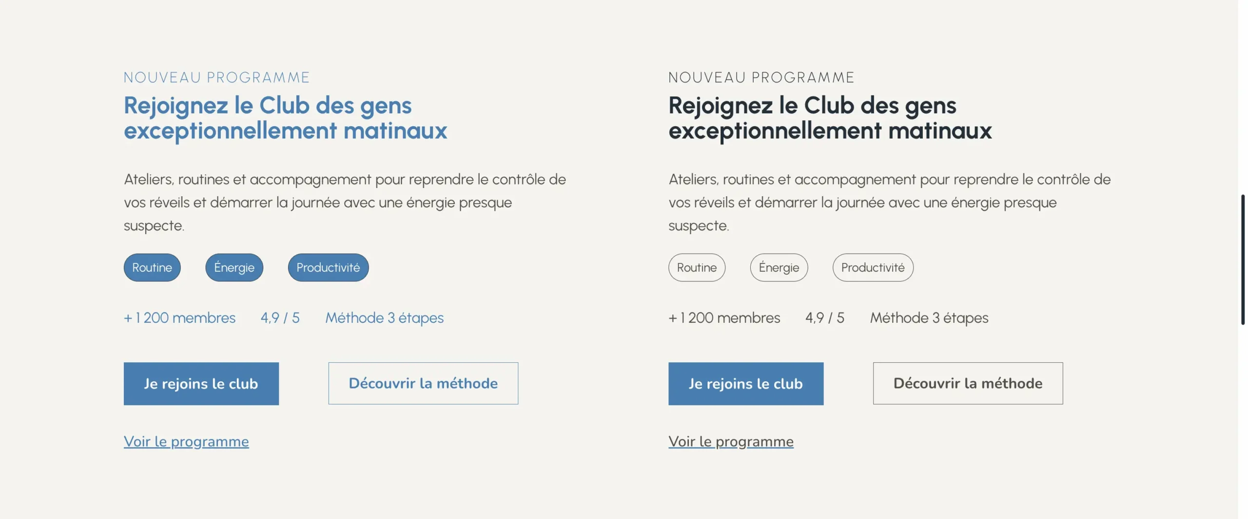 Couleur accent webdesign mobile
