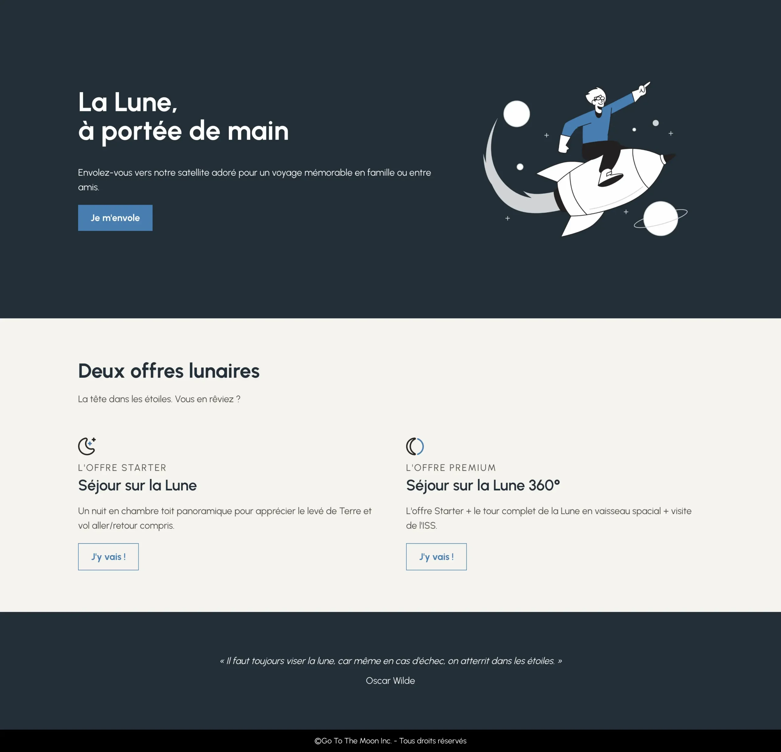 Exemple de mini page construite avec une échelle d’espacement cohérente