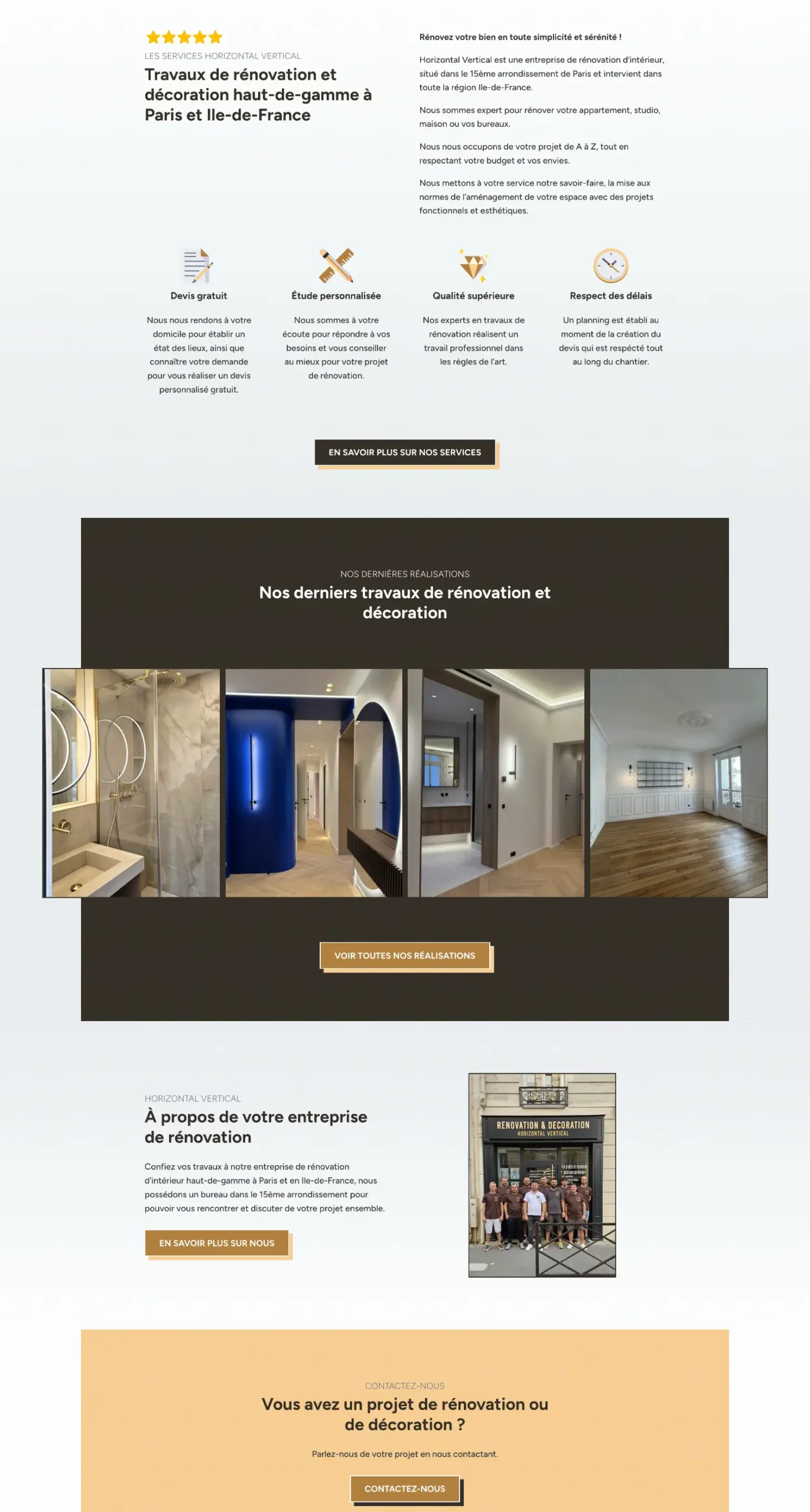 Horizontal home